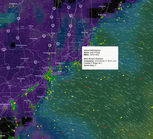Maritime Data Analytics - AIS data and weather fusion